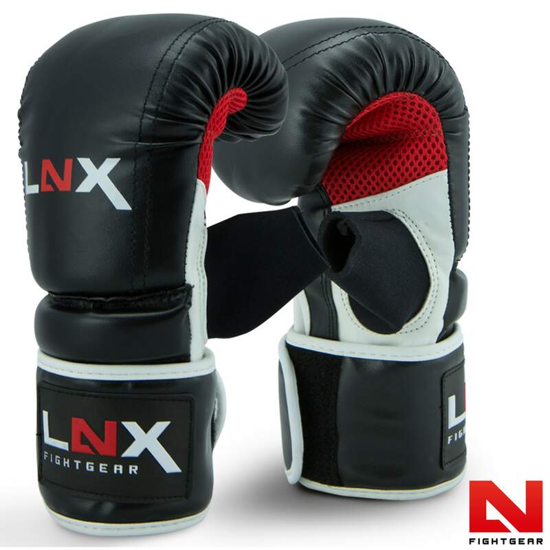 LNX Boxsackhandschuhe Performance Pro black/red/white (001) M