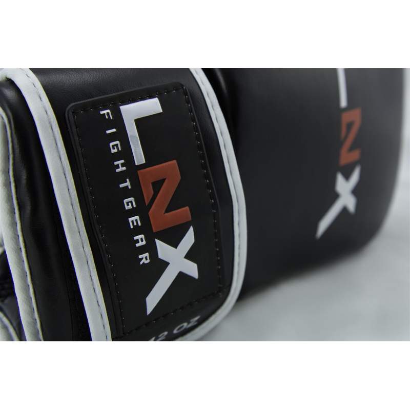 LNX Boxhandschuhe Pro Fight Evo schwarz/weiss (002) 10 Oz
