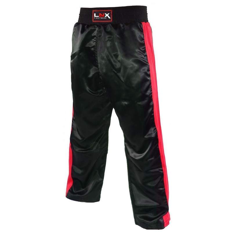 LNX Kickboxhose X-Mesh schwarz/rot (003) S
