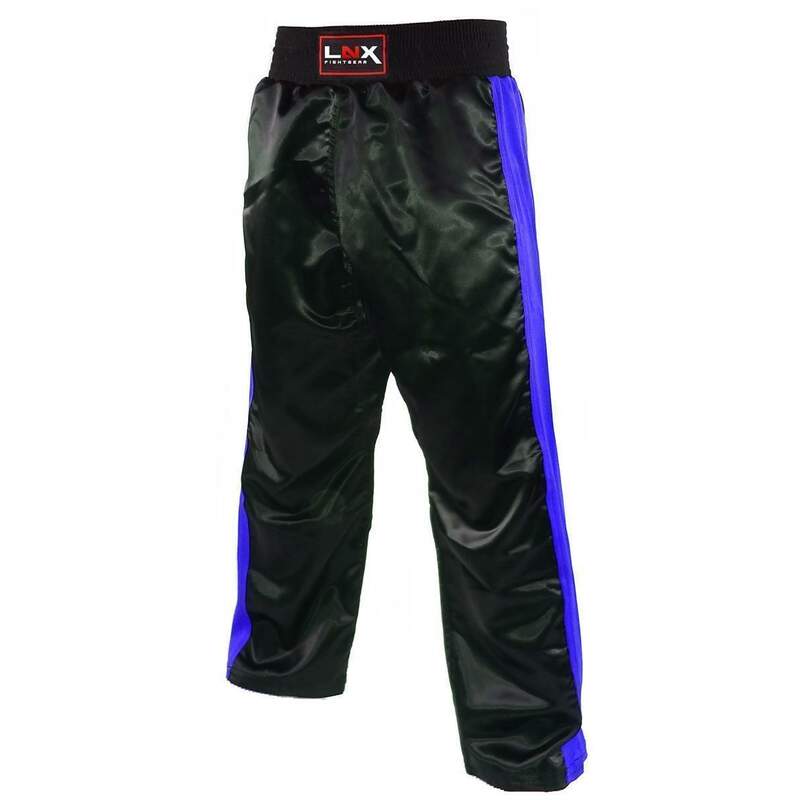 LNX Kickboxhose X-Mesh schwarz/blau (004) L