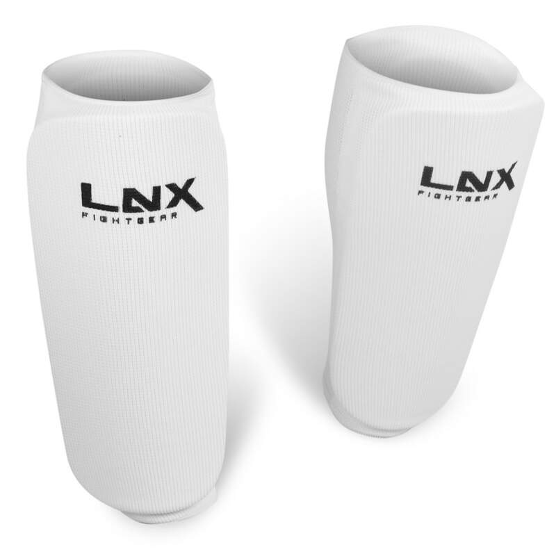 LNX Schienbeinschoner Pro Fight Single weiss L