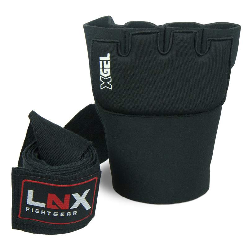 LNX Gel-Bandagen/Boxbandagen X-Gel schwarz S/M