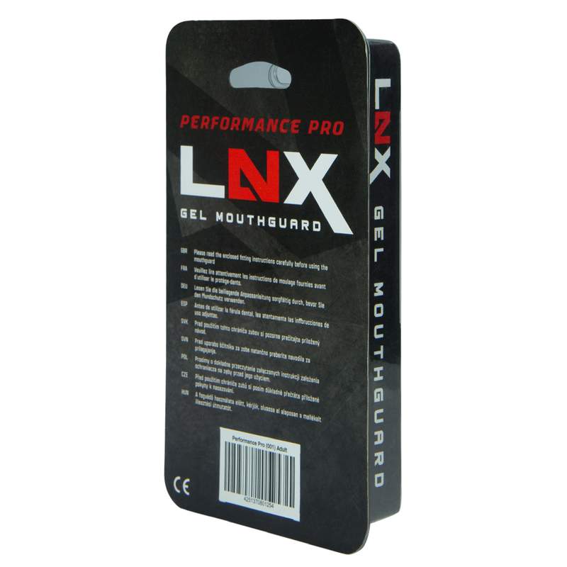 LNX Zahnschutz Performance Pro schwarz/rot (001) Adult