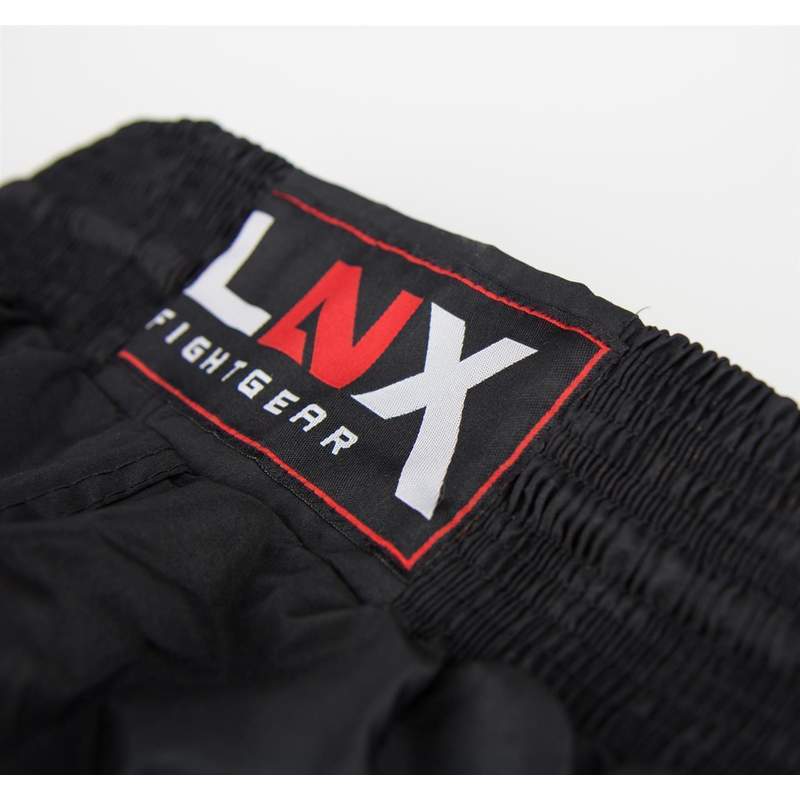 LNX Kickboxhose X-Speed schwarz/weiss (002) XS