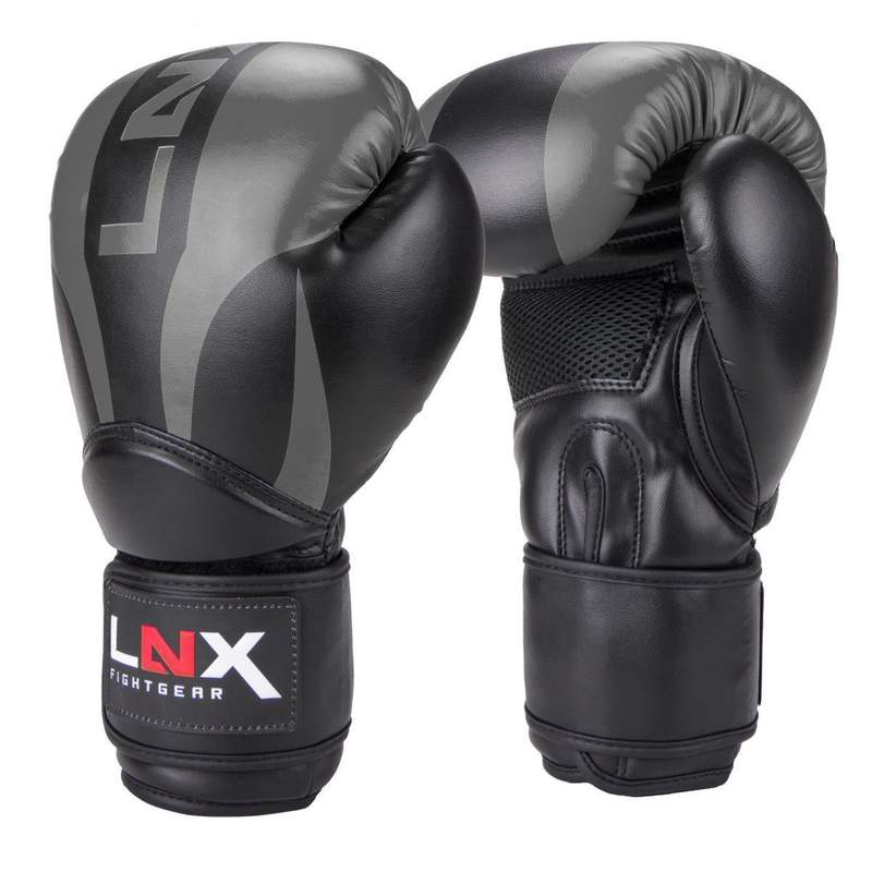LNX Boxhandschuhe Nitro schwarz/grau (004) 10 Oz