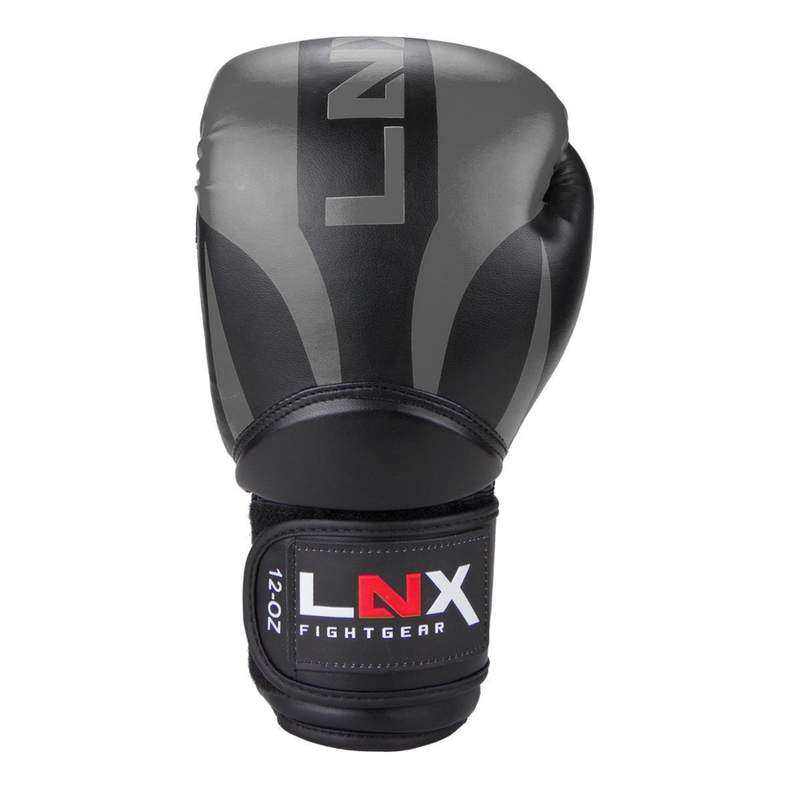 LNX Boxhandschuhe Nitro schwarz/grau (004) 12 Oz