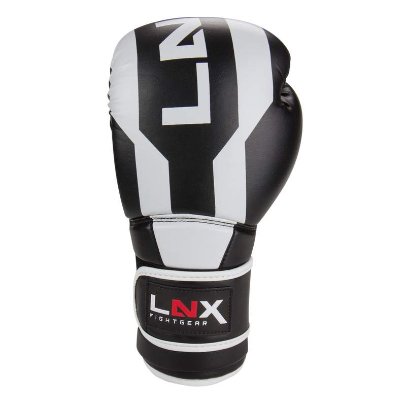LNX Boxhandschuhe Stealth schwarz/wei (003) 12 Oz