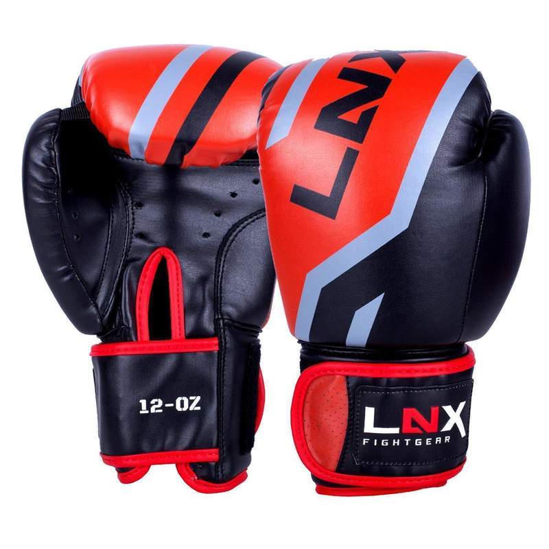 LNX Boxhandschuhe Level 5 black/devil red (002) 16 Oz