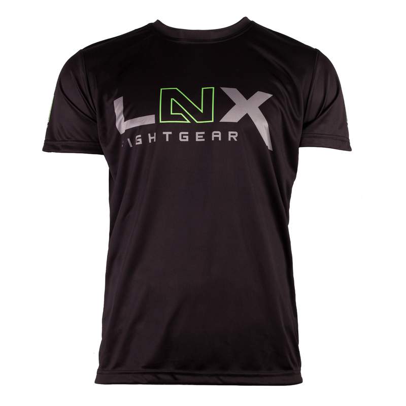 LNX Performance Shirt Supporter schwarz/energy green M
